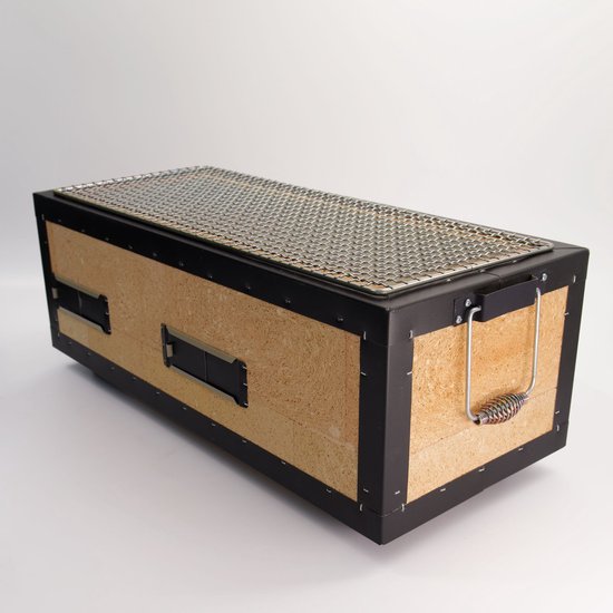 Konro Grill – Diatomite Japanse BBQ – 54 x 23 x 20 cm – Hibachi Barbecue – Made in Japan van Merkloos