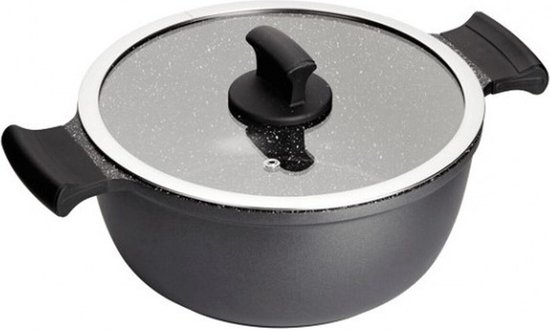 Kookpot met Deksel Inoxibar ABSOLUT Zwart van KOO