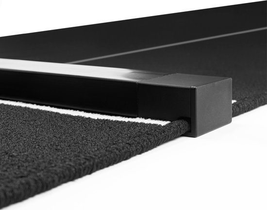 KOTO Check Out Carpet 285 X 80 cm Zwart, Professionelle Dartmatte zum Schutz der Dartpijl, Met Score-Indikation & Oche, Die Rechenhilfe Macht Ihnen das Rechnen Einfacher! van KOTO