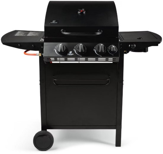 LANDMANN Gasgrill 3.1 maxX – Krachtige Gasbarbecue met Infrarood Zijbrander