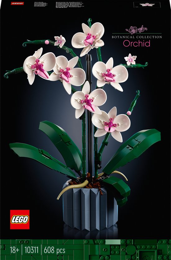 LEGO Icons Orchidee - Botanical Collection - 10311 van LEGO