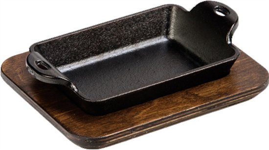 Lodge Logic houten onderzetter voor ovenschaal van Lodge
