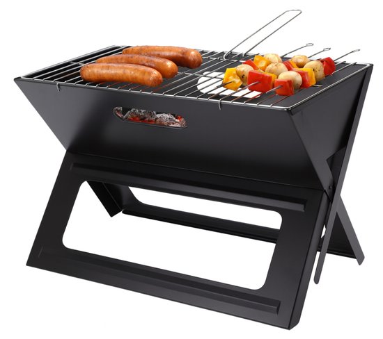 Lomera Opvouwbare Barbecue - Inklapbare Barbecue - Draagbare Barbecue - Houtskool Barbecue - Camping Barbecue - Strand Barbecue - Park Barbecue - Praktische Vorm - BBQ Opvouwbaar - Opvouwbare BBQ Camping van Merkloos