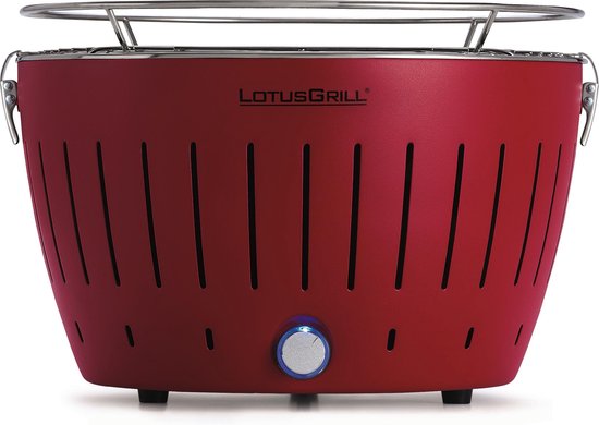 LotusGrill Classic Hybrid Tafelbarbecue - �0mm - Rood van Lotus