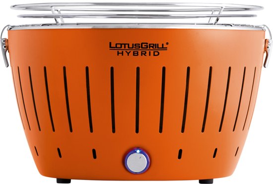 LotusGrill Classic Hybrid Tafelbarbecue - Ø350mm - Oranje van Lotus