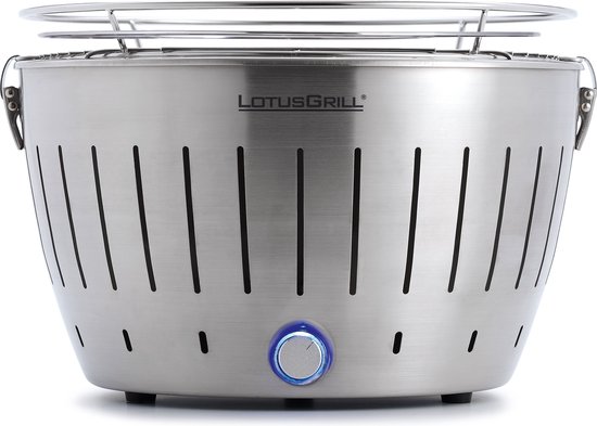 LotusGrill Classic Tafelbarbecue - Ø350mm - rvs van Lotus