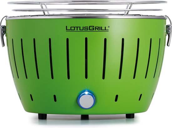 LotusGrill Mini houtskoolbarbecue - Groen van Lotus.
