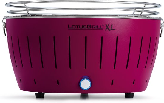 LotusGrill XL Hybrid Tafelbarbecue - �5mm - Paars van Lotus