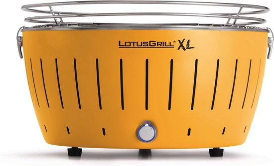LotusGrill XL Rookvrije Tafelbarbecue - geel - Houtskool van Merkloos