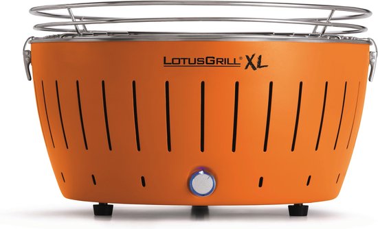 LotusGrill XL Tafelbarbecue - Ø435 mm - Oranje van LotusGrill