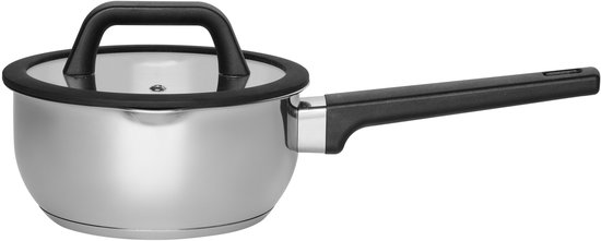 Maku Kitchen life Easy steelpan met deksel 1,4 L 16 cm van Maku Kitchen Life