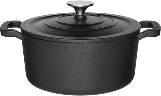 Maku Kitchen life Gietijzeren braadpan 3,3 L 20 cm van Merkloos