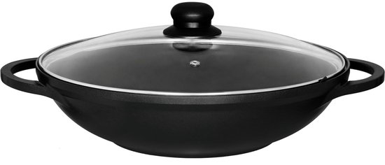 Maku Kitchen life Wokpan gegoten aluminium 32 cm van Merkloos