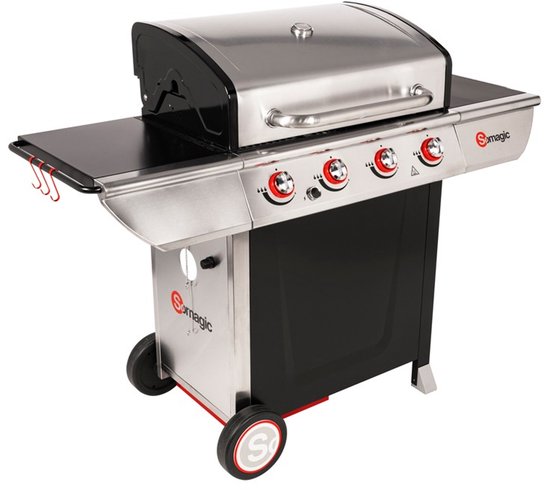 MANHATTAN 400GPI Gas Barbecue - 4 branders 14kW van Merkloos