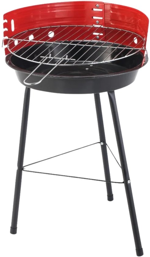 Mannsberger staande houtskool barbecue 53,3 cm, doos 6 stuks van Mannsberger