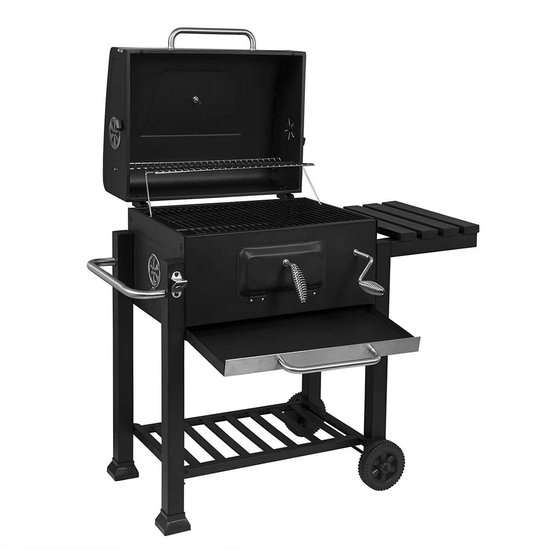 Mara Houtskoolbarbecue - BBQ - Smoker - Barbecues - Zwart - Metaal van Mara