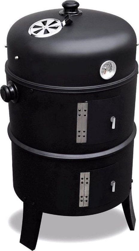 MaxxGarden Barbecue - Smoker - barbecue grill - 40x72cm - zwart van Merkloos