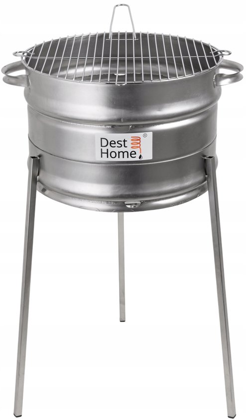 Merkloos 2-in-1 Grill & Vuurkorf - Stevig Staal, Duurzaam Tuinplezier