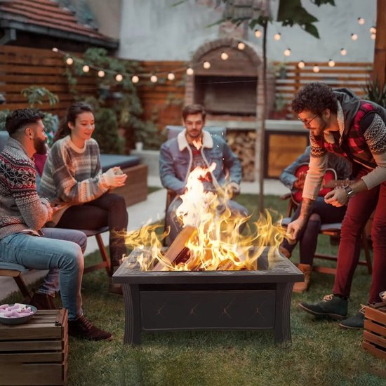 Mima® BBQ - Grill - Buiten - Zwart - Metaal van Mima