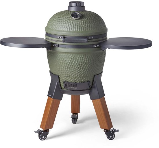 Moddern Green Special - wood kamado - houtskoolbarbecue van Moddern