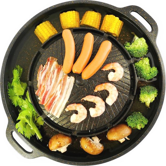 Mookata Thaise barbecuegrill met hete pot - Authentieke barbecueset voor thuis van Merkloos