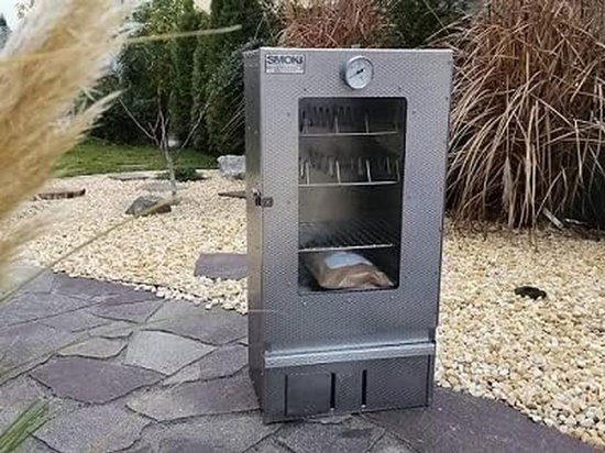 Multifunctionele RVS Rookoven met Kijkvenster voor Thuisgebruik van Merkloos