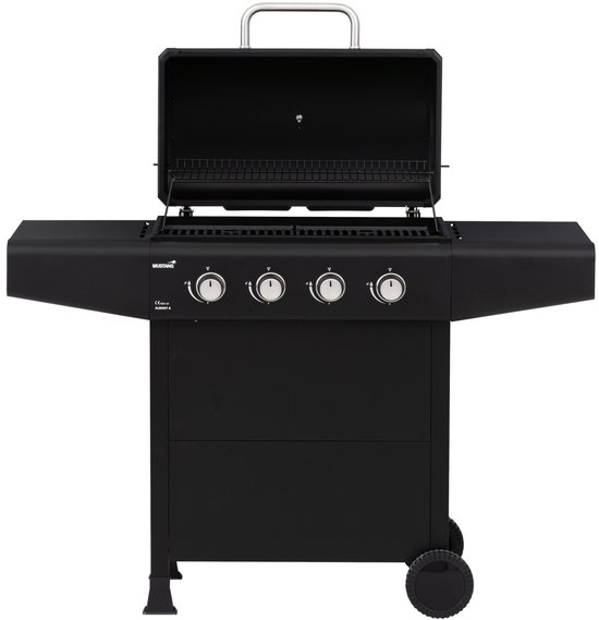 Mustang Gasbarbecue Albany 4 – met 4 RVS Branders – 8,4 kW | Compact en Krachtig