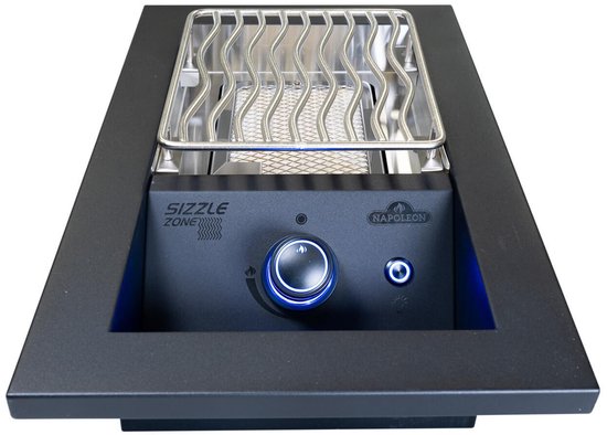 Napoleon grills - 700-Serie 10' inbouw Sizzle Zone mat zwart klein