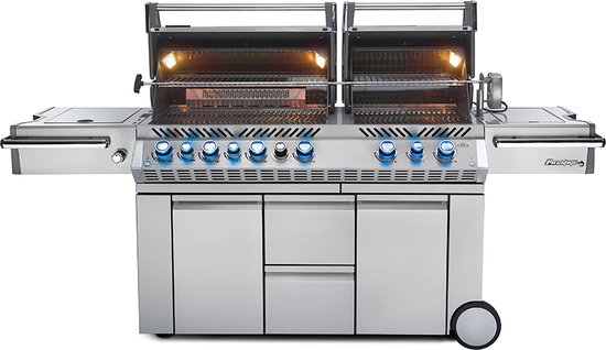 Napoleon Prestige PRO 825 rvs (incl. draaispit) van Napoleon