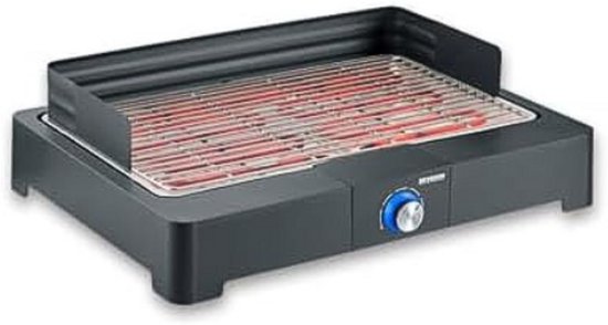 N.lux - Tafelgrill Elektrisch / Roestvrijstalen grillrooster / Snelle grillstart / BBQ / Easy clean / Vaderdag van Merkloos