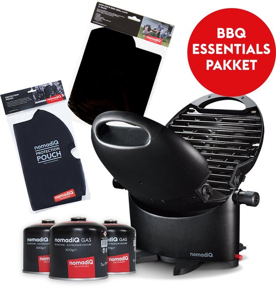 nomadiQ BBQ ESSENTIALS PAKKET - alles wat je nodig hebt om te starten met barbecueën van NOMAD