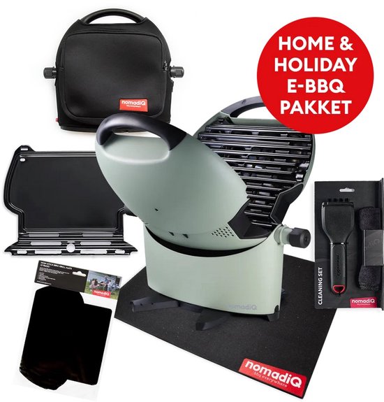 NomadiQ Pakket - HOME & HOLIDAY E-BBQ van nomadiQ