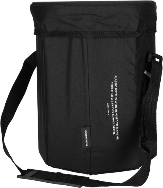 Norlander S.G. zit koeltas 18L - Duurzaam rPet - 28 x 28 x 36 cm - Zwart van Norlander