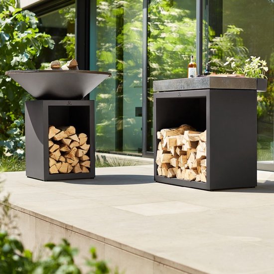 OFYR Butcher Block Storage Black 90 – Donker Grijs Keramiek van OFYR