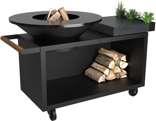 OFYR Heritage Island Black 100 Pro Ceramic Dark Grey van Merkloos