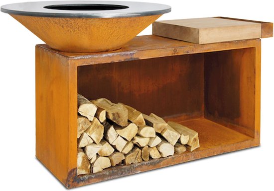 OFYR Island Corten 100 Teak Wood van OFYR