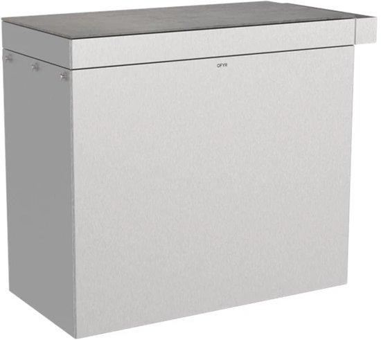 OFYR Signature Mise en Place 100 Brushed Steel Terra
