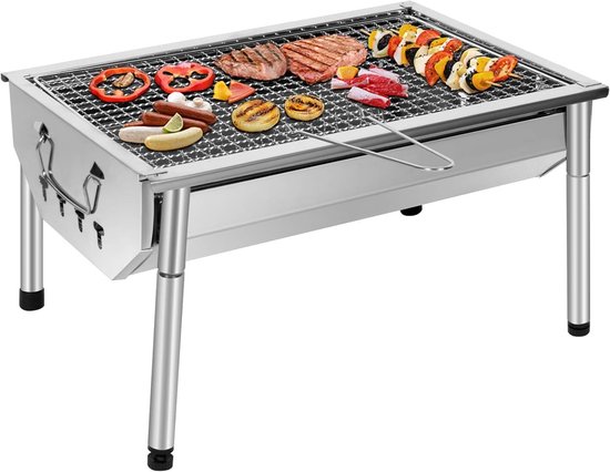 Opvouwbare bbq houtskool - barbecue houtskool - Houtskoolbarbecues - Camping barbecues- Barbeque - Grilloppervlak