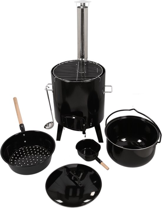 Outdoor stoofkachel set Esschert Design van Esschert Design