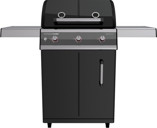 Outdoorchef Dualchef 315 G D-line BBQ - zwart van Outdoorchef