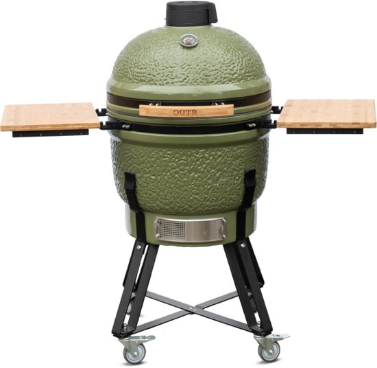 Outr Kamado BBQ - Grill Large 55 - Olijfgroen van OUTR