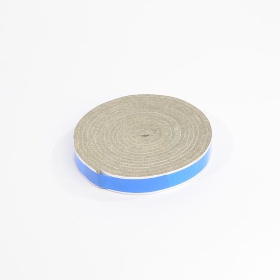 Own grill gasket Vilt kevlar-carbon 2cm, 4 meter van Merkloos