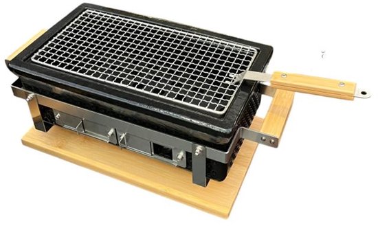 Own Grill hibachi grill zwart van Merkloos