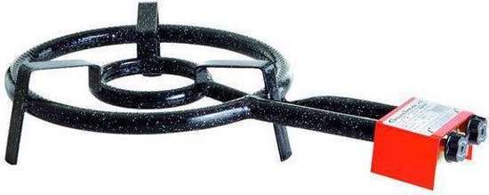 Paella World universele gasbrander 35cm 2 rings van Vaello