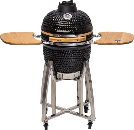 Patton 1 Kamado 18" Black incl. Bluetooth control van Merkloos