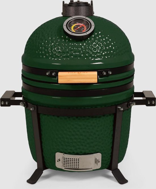 Patton # 1 Kamado Grill Table Chef - 15" - groen van Patton