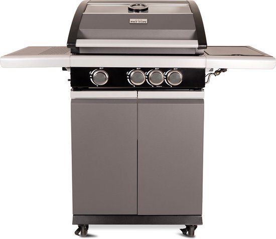 Patton Patio Pro Chef 3+ -burner "Frozen Grey" - Outdoorkitchen - Mat grijs van Patton