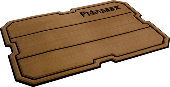 Petromax plak/bescherm plaat kx25 bruin met lijnen van Merkloos
