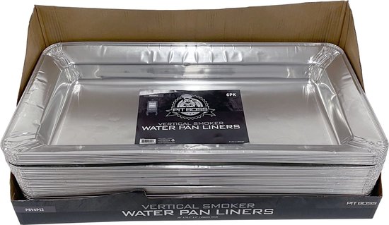Pit Boss - folie water pan liner - pro 4 verticaal - 6 stuks van Pit Boss