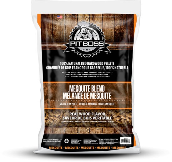 Pit Boss Hout Pellets Barbecue Mesquite Blend - 9kg van Pit Boss